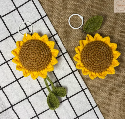 Crochet handmade Sunflower
