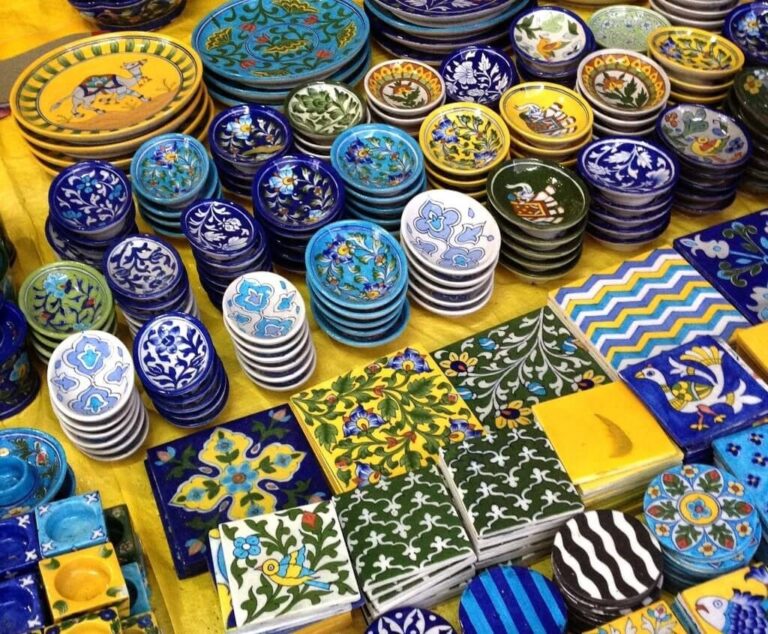 Blue Pottery from Jaipur