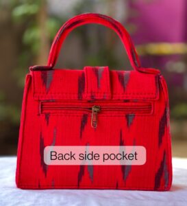handmade hand block printed hand bag