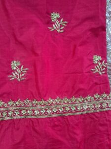mazanta embroidery COPPER AND BEAD WORK
